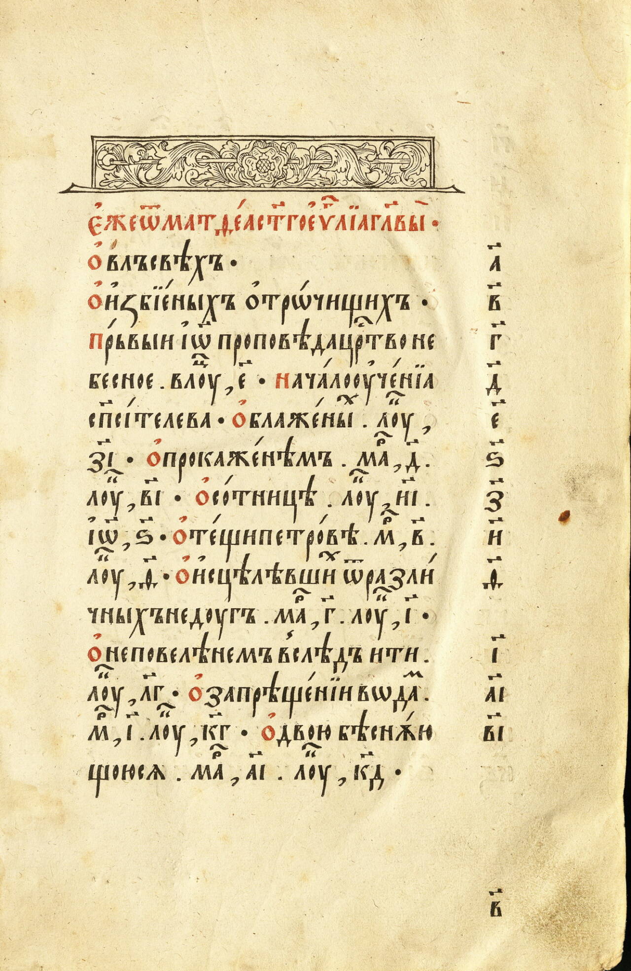 Четириевангелие. 1575